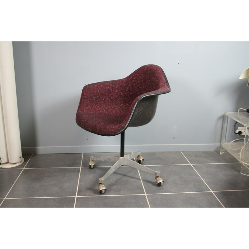 Swivel Herman Miller office chair, Charles & Ray EAMES - 1960s
