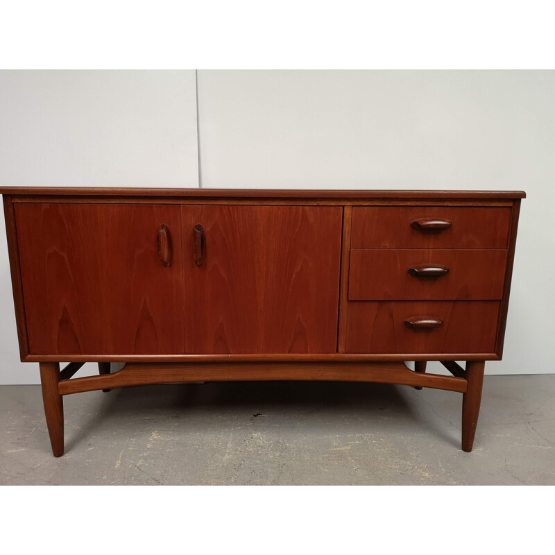 Vintage sideboard in blond teak