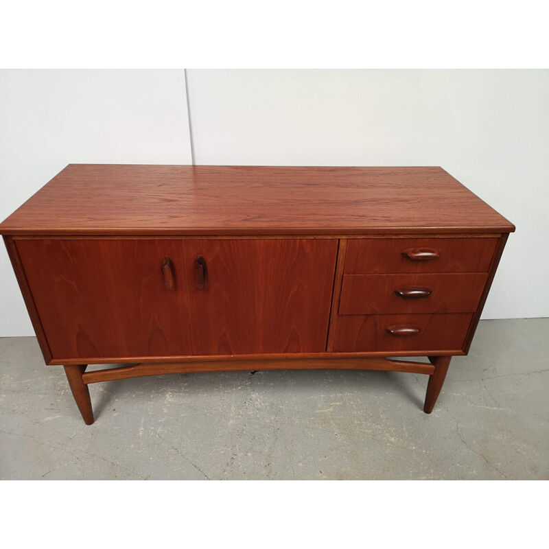 Vintage sideboard in blond teak