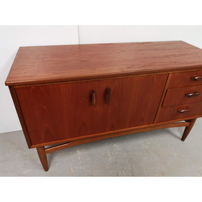 Vintage sideboard in blond teak