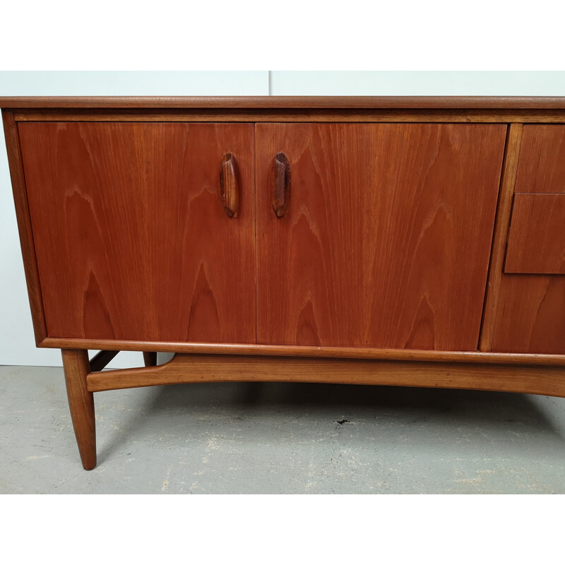 Vintage sideboard in blond teak