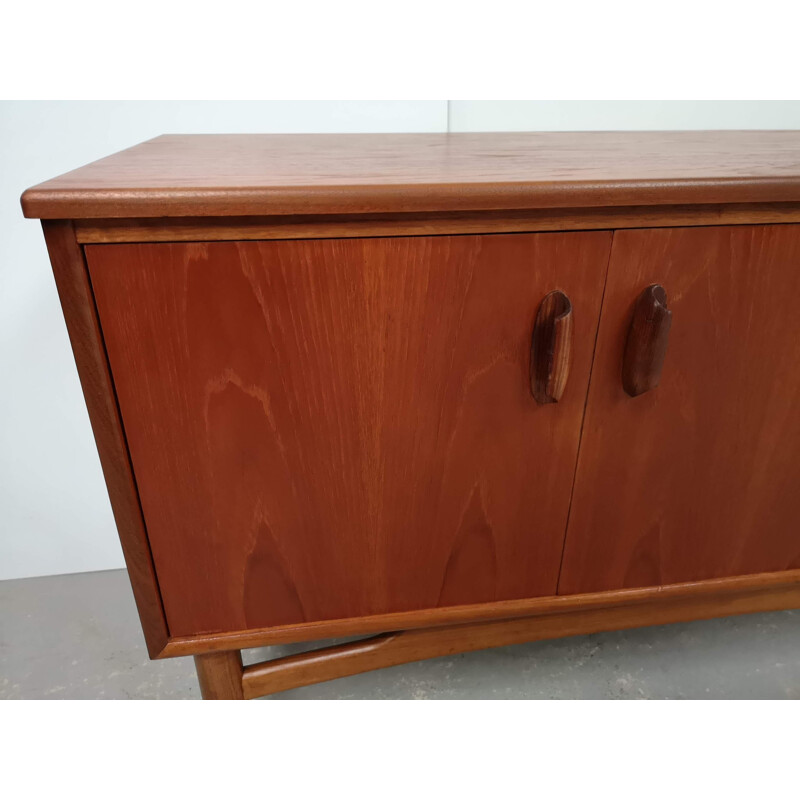 Vintage sideboard in blond teak