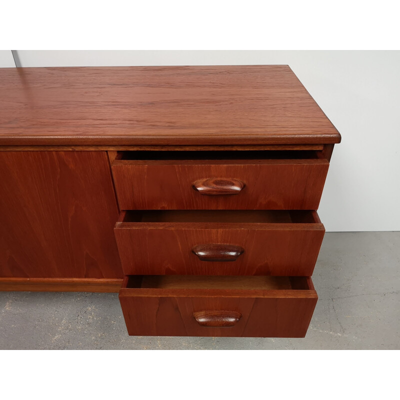 Vintage sideboard in blond teak