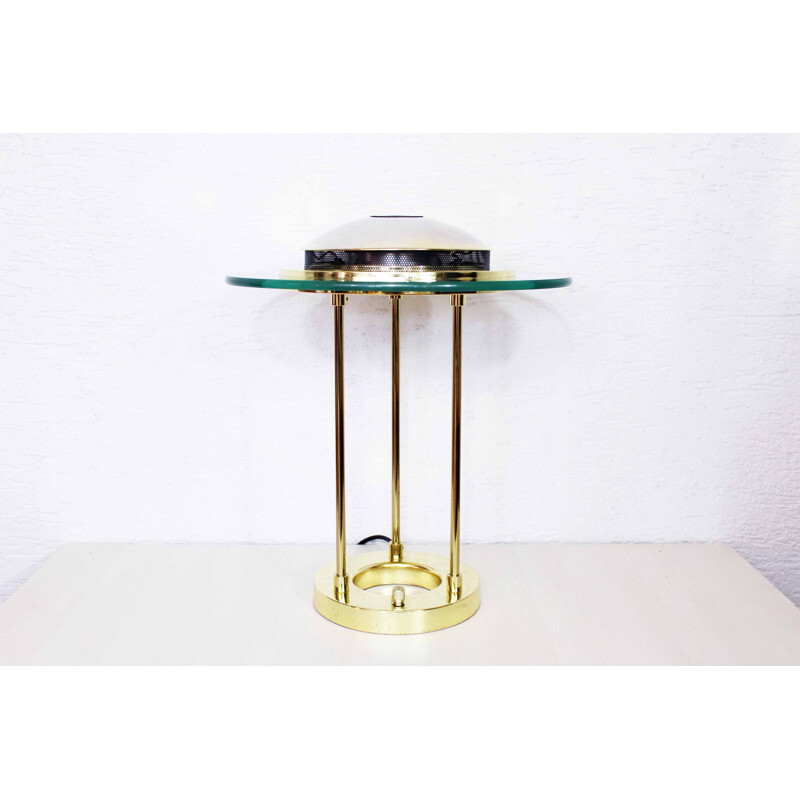 Vintage "Saturn" desk lamp by Robert Sonneman for George Kovacs, 1980