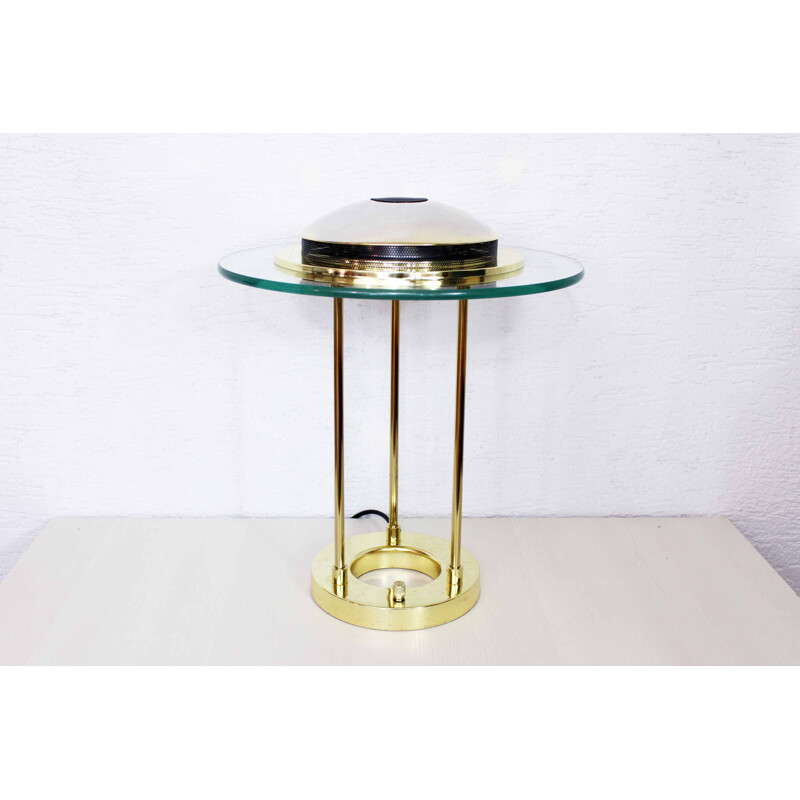 Vintage "Saturn" desk lamp by Robert Sonneman for George Kovacs, 1980