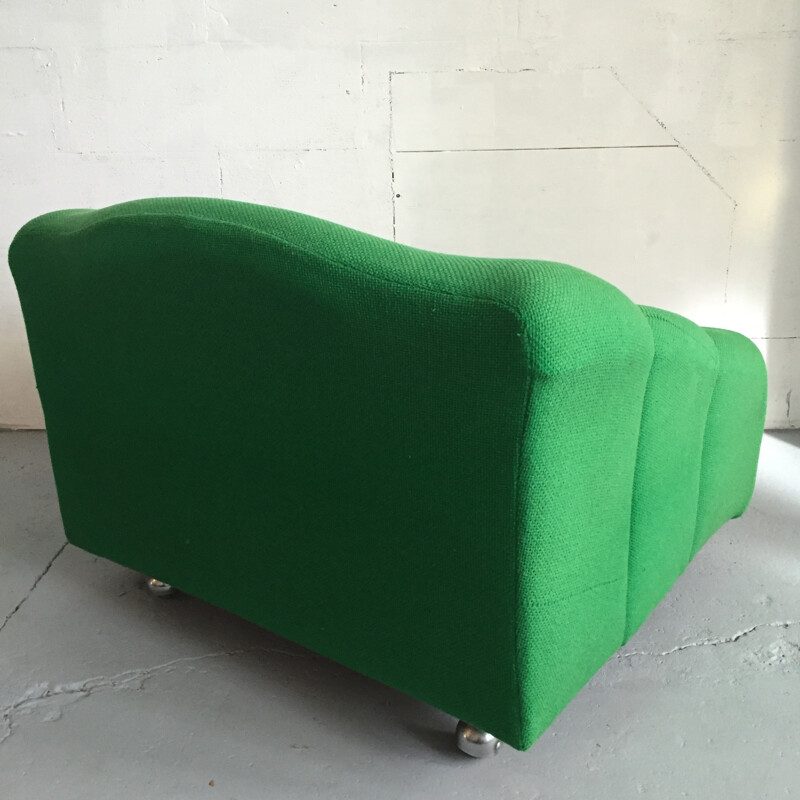 Artifort green "ABCD" armchair, Pierre PAULIN - 1960s