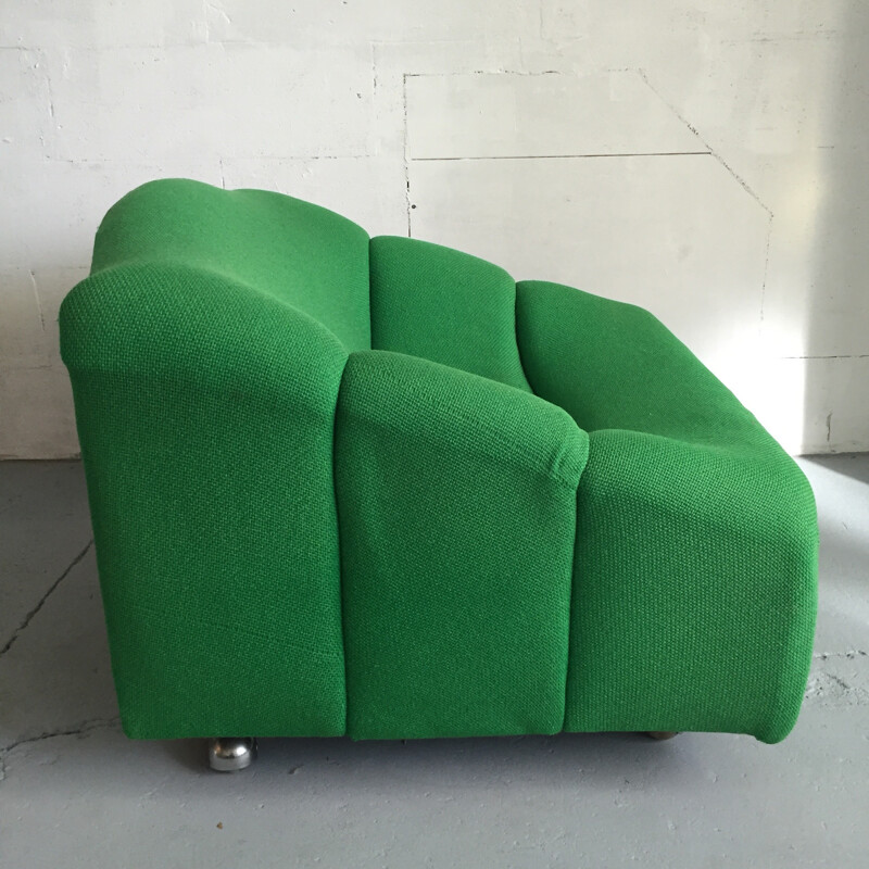 Artifort green "ABCD" armchair, Pierre PAULIN - 1960s