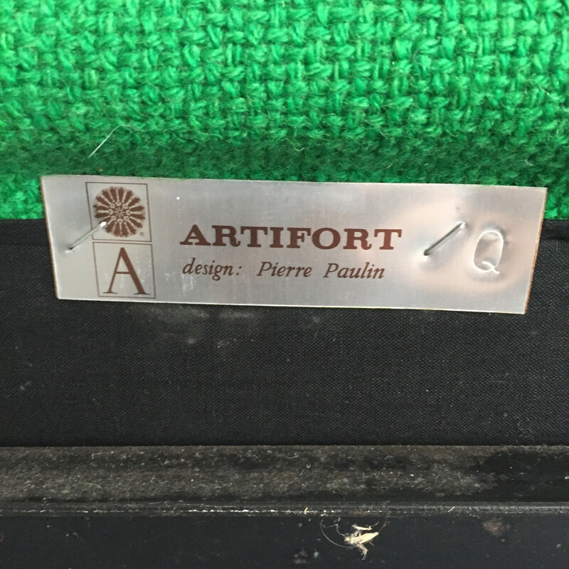 Fauteuil Artifort "ABCD" vert, Pierre PAULIN - 1960