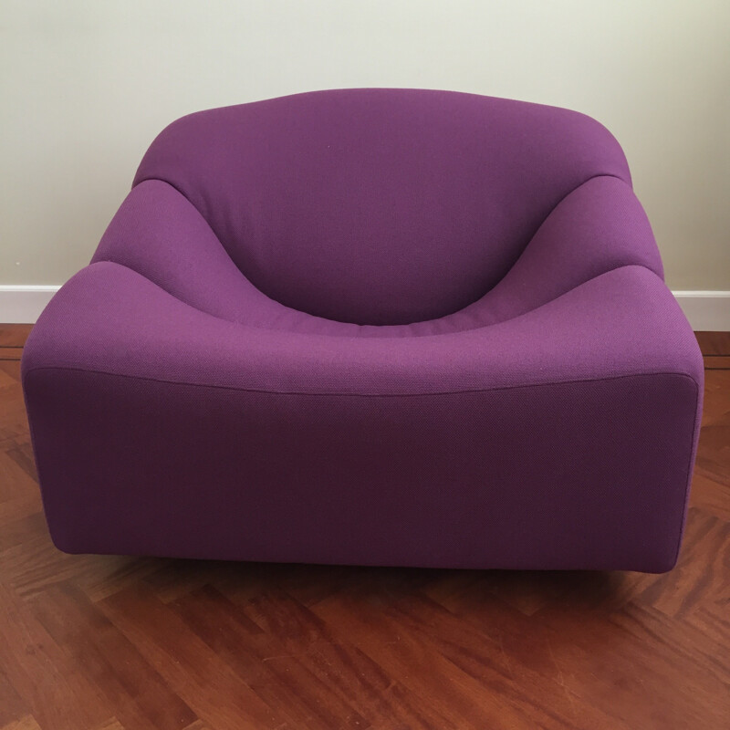 Artifort purple "ABCD" armchair, Pierre PAULIN - 1960s