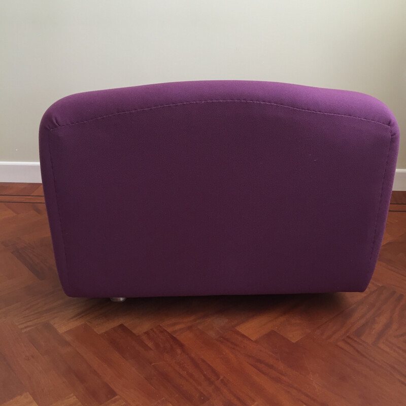 Artifort purple "ABCD" armchair, Pierre PAULIN - 1960s