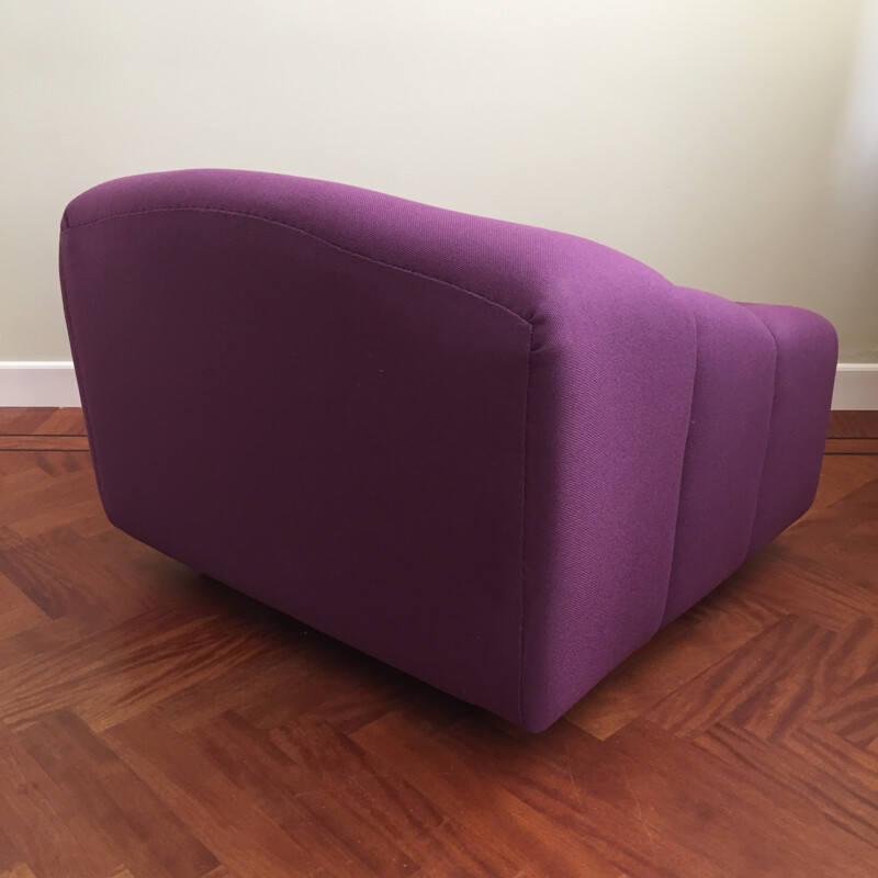 Artifort purple "ABCD" armchair, Pierre PAULIN - 1960s