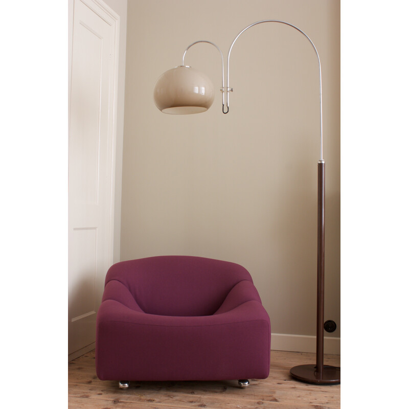 Artifort purple "ABCD" armchair, Pierre PAULIN - 1960s