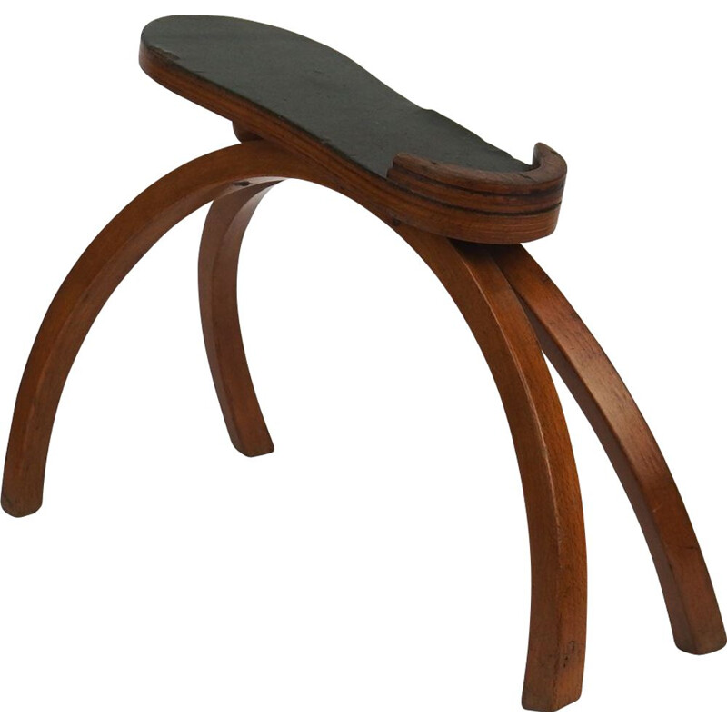 Vintage shoe stool for Jacob & Joseph Kohn, Austria 1930