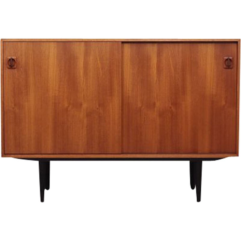 Teak vintage highboard, Denmark 1970s