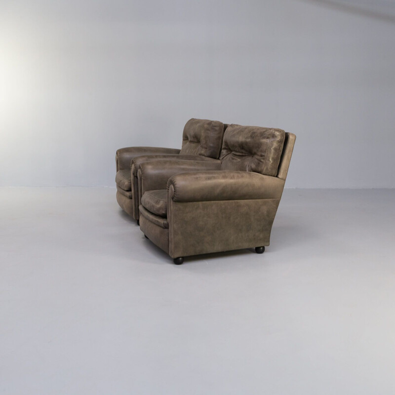 Pair of vintage"edoardo" armchairs