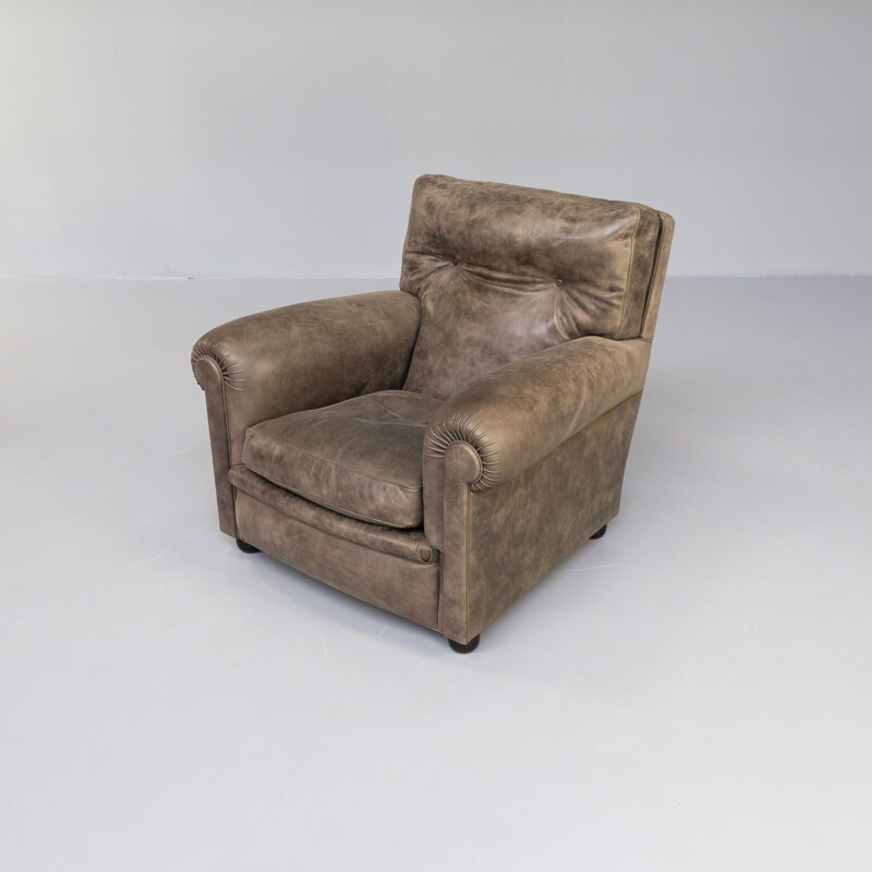 Paire de fauteuils "edoardo" vintage