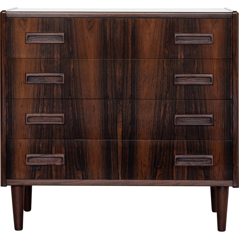 Mid century Danish chest of 4 drawers in rosewood by Westergaard, 1960s