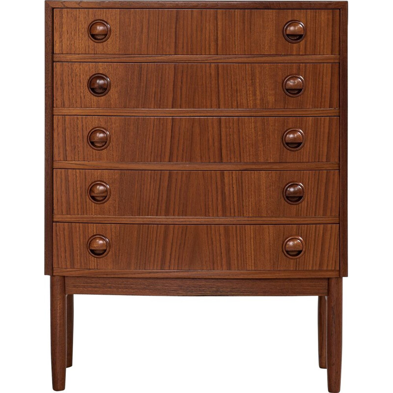 Mid century Danish chest of drawers in teak by Kai Kristiansen, Denmark 1960s