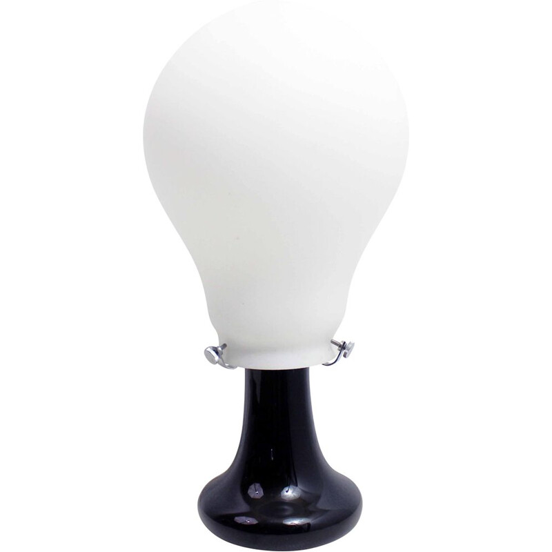 Vintage table lamp "ampoule", 1970