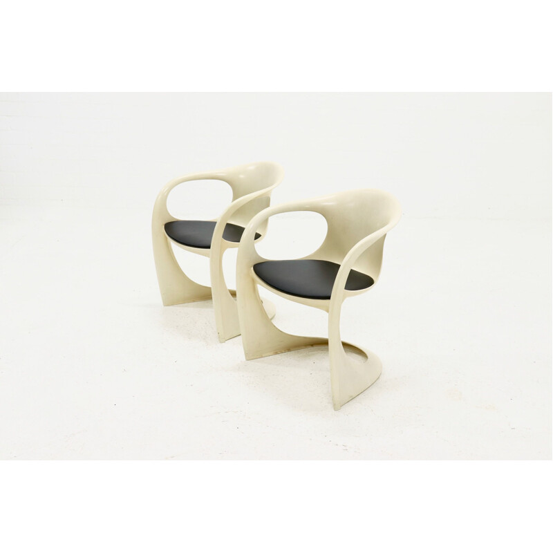 Pair of vintage Casalino chairs by Alexander Begge for Casala, 1974