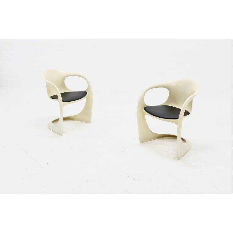 Pair of vintage Casalino chairs by Alexander Begge for Casala, 1974