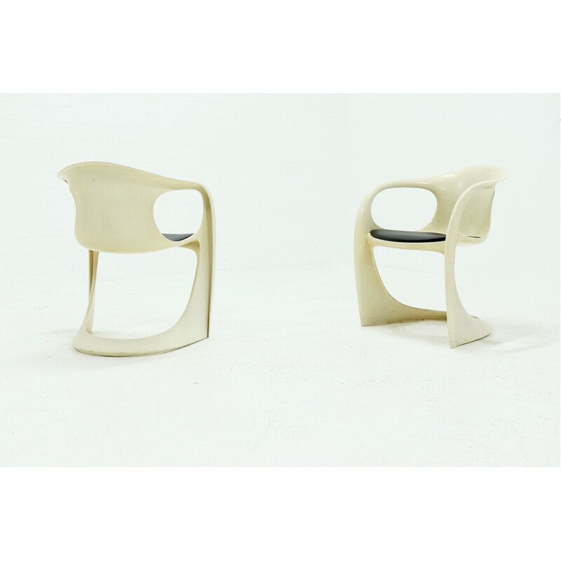 Paire de chaises Casalino vintage par Alexander Begge pour Casala, 1974