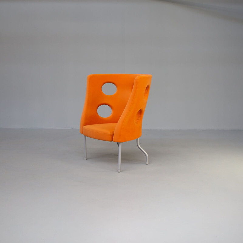 Vintage "monoflexus" armchair by Paolo Rizzatto for Alias