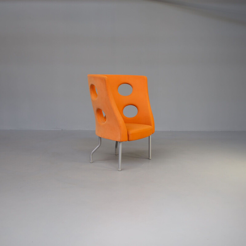 Vintage "monoflexus" armchair by Paolo Rizzatto for Alias