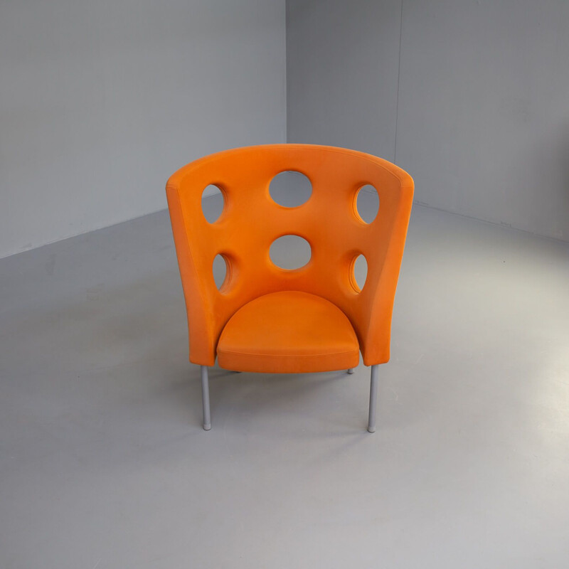 Vintage "monoflexus" fauteuil van Paolo Rizzatto voor Alias