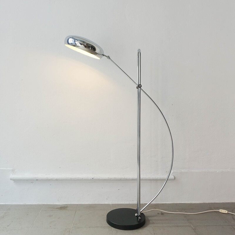 Vintage Arc floor lamp by T-Pons, Spain 1970s