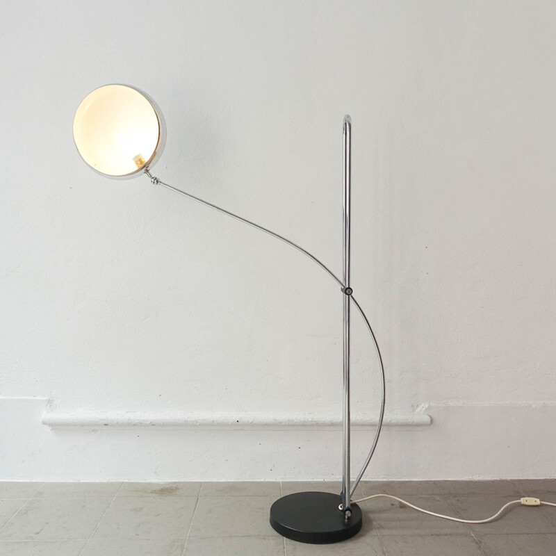 Vintage Arc floor lamp by T-Pons, Spain 1970s