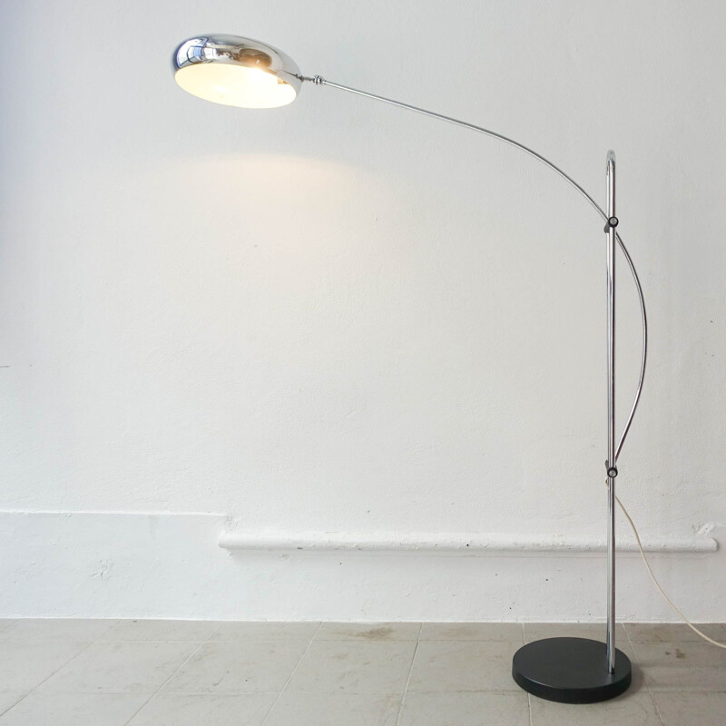 Vintage Arc floor lamp by T-Pons, Spain 1970s