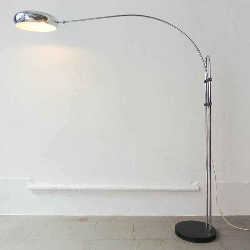 Vintage Arc floor lamp by T-Pons, Spain 1970s