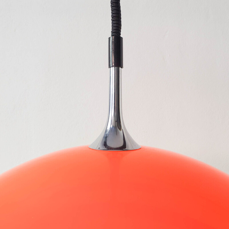 Vintage Space Age Ufo pendant lamp, Italy 1970s