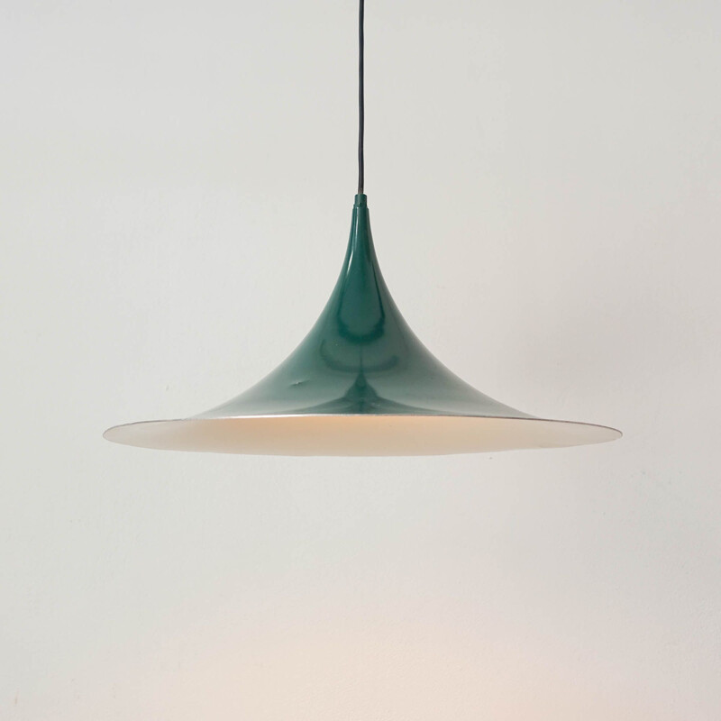 Vintage Semi pendant lamp by Claus Bonderup & Torsten Thorup for Fog & Mørup, 1960s