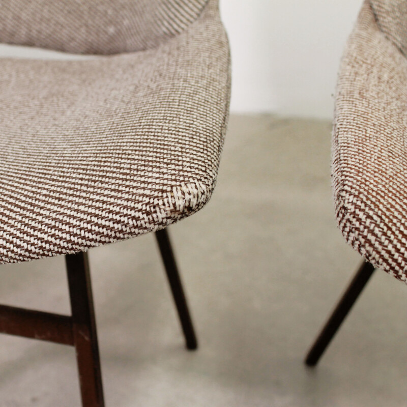 Vintage Shell (Lupina) office armchair by Niko Kralj