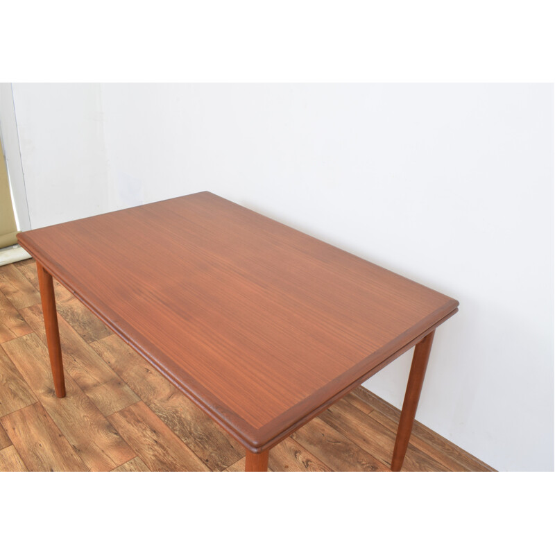 Mid-century Danish teak extendable dining table, 1960s