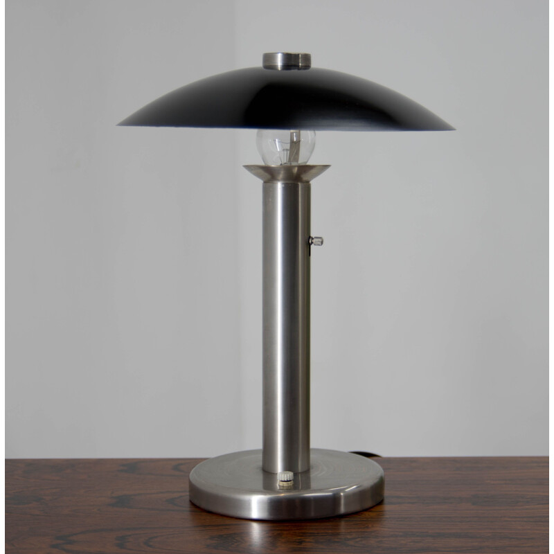 Lampe de table vintage Bauhaus de Miloslav Prokop, 1920