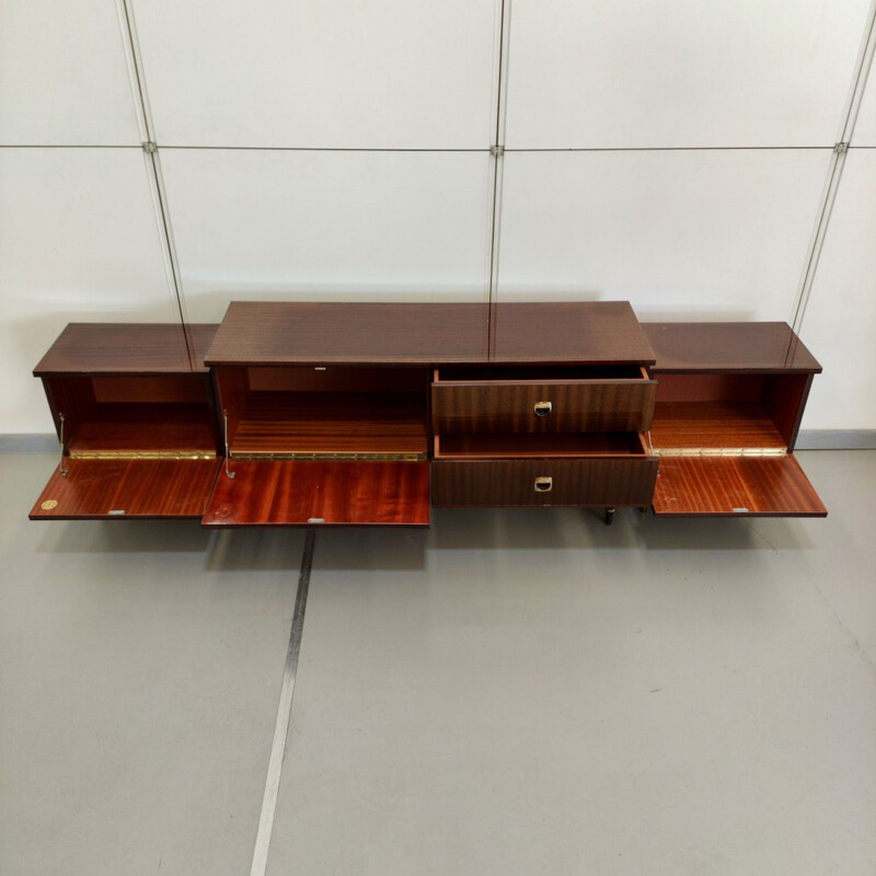 Vintage walnut TV stand