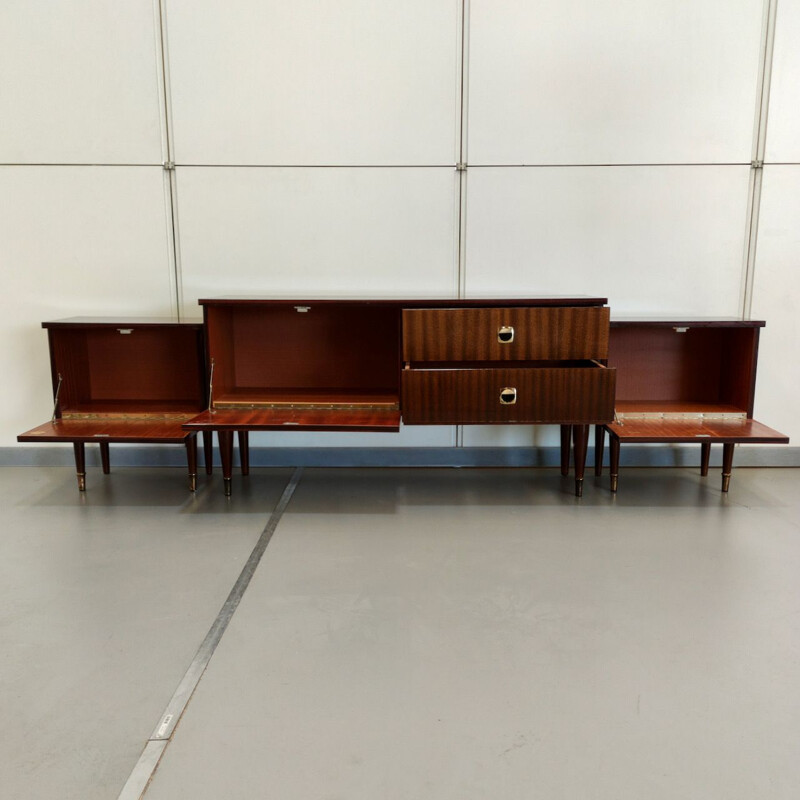 Vintage walnut TV stand