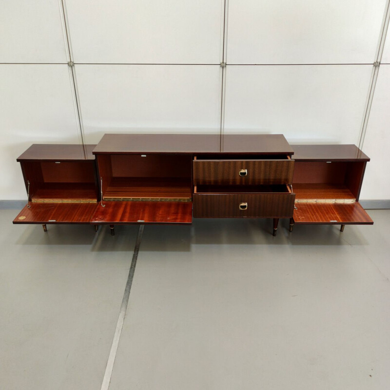 Vintage walnut TV stand