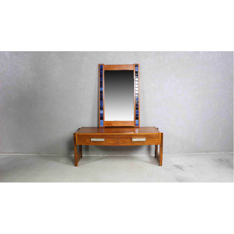 Danish vintage teak dressing table, 1960s