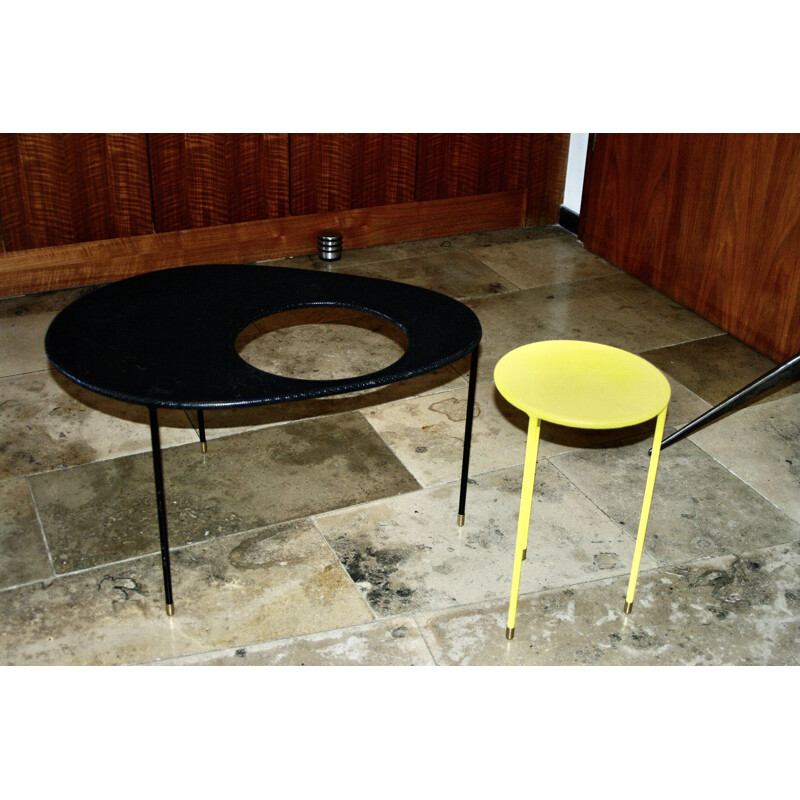 Vintage Kangaroo table by Mathieu Mategot for Gubi, 1954