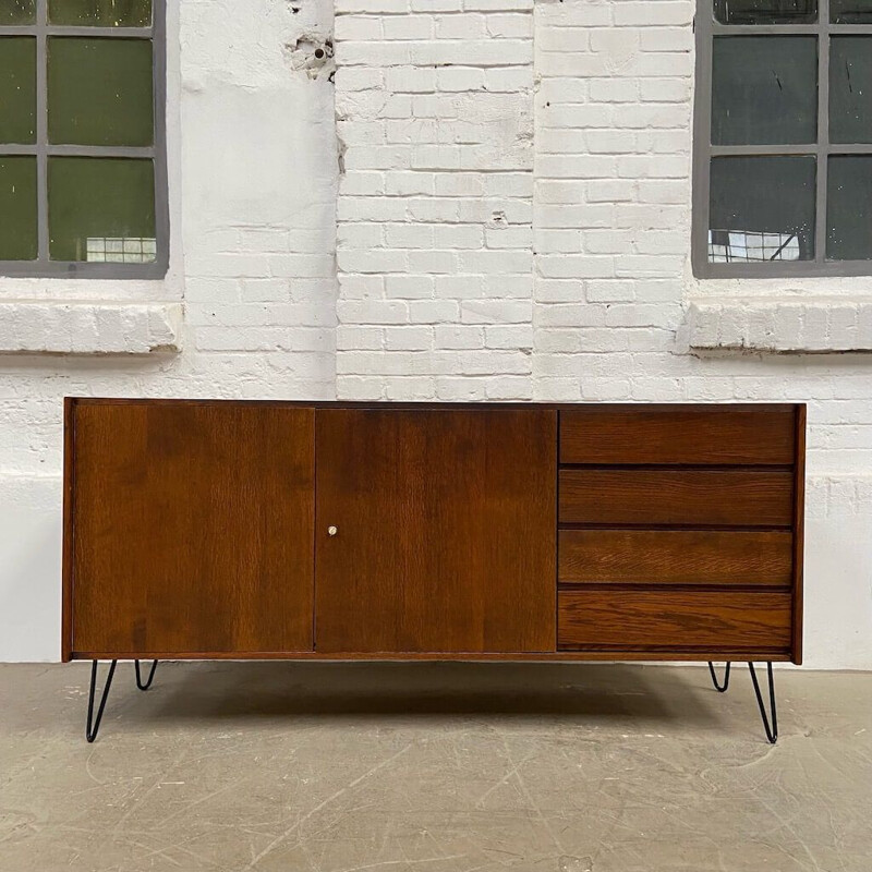 Vintage sideboard U-460 by J.Jiroutek for Interiér Praha, 1960s