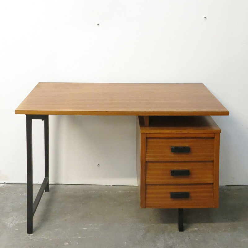 Vintage desk Cm172 by Pierre Paulin for Thonet