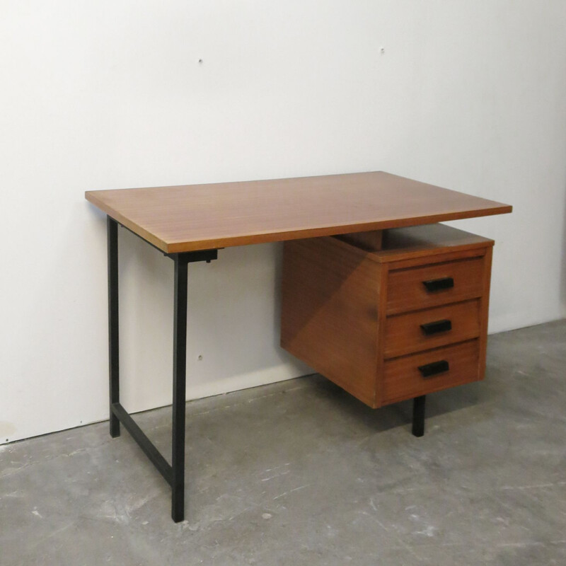 Vintage desk Cm172 by Pierre Paulin for Thonet