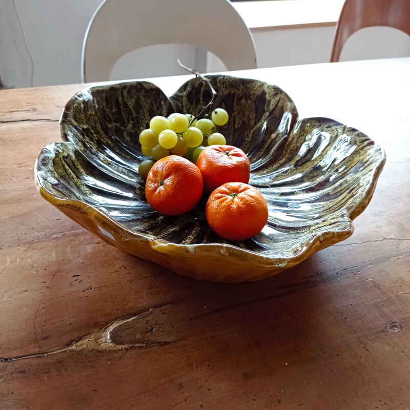 Vintage Vallauris ceramic dish