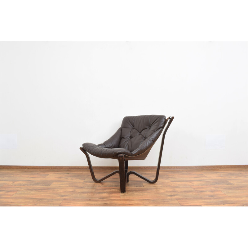 Mid-century Norwegian vikking armchair by Jim Myrstad for Brunstad Møbelfabrikk, 1970s