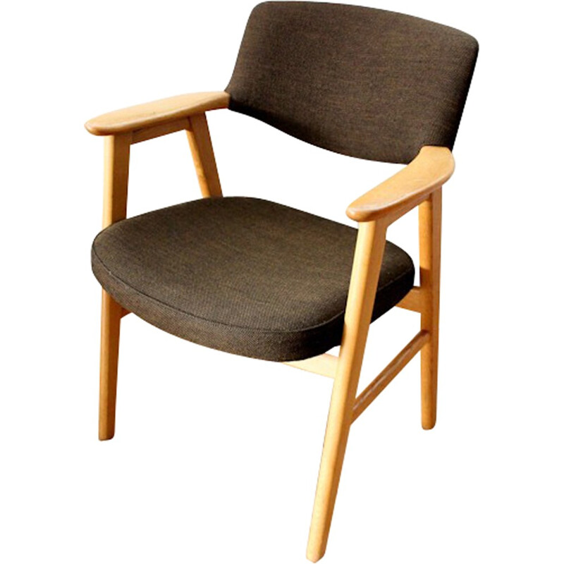 Beechwood desk chair, Erik KIRKEGAARD - 1960s