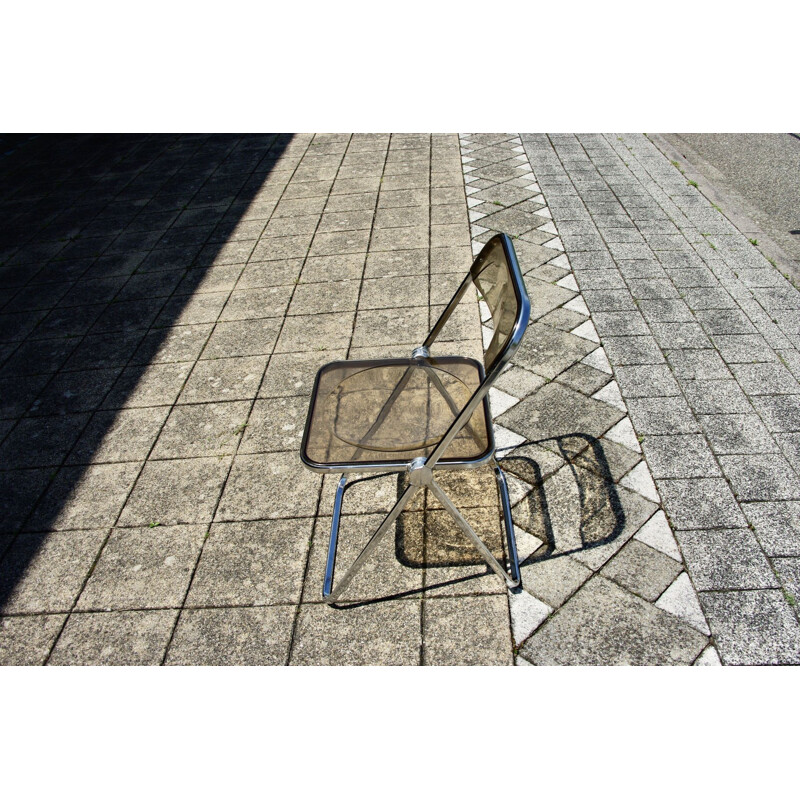 Vintage Plia stoel van Giancarlo Piretti, 1969